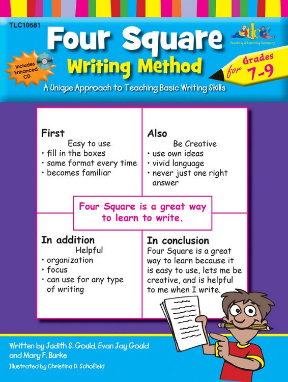 Four Square: Writing Method Grades 7-9 Ebook