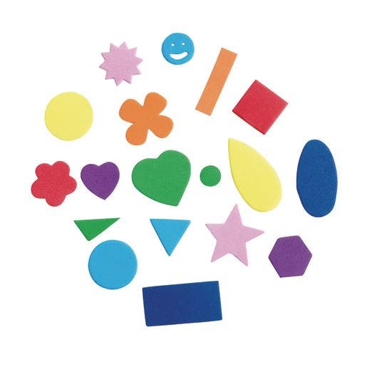 Fun Foam Shapes In A Bucket 1/2 Lbs