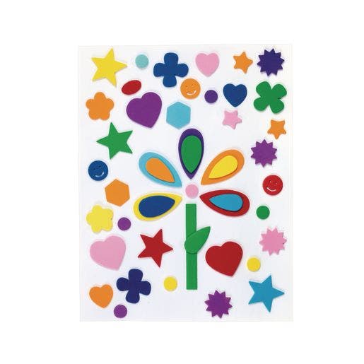 Fun Foam Shapes In A Bucket 1/2 Lbs