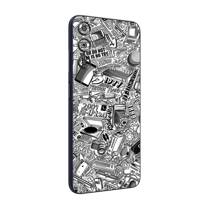 Flat Back / Tech Camo Light