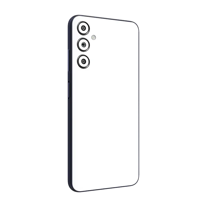 Flat Back / White Matte