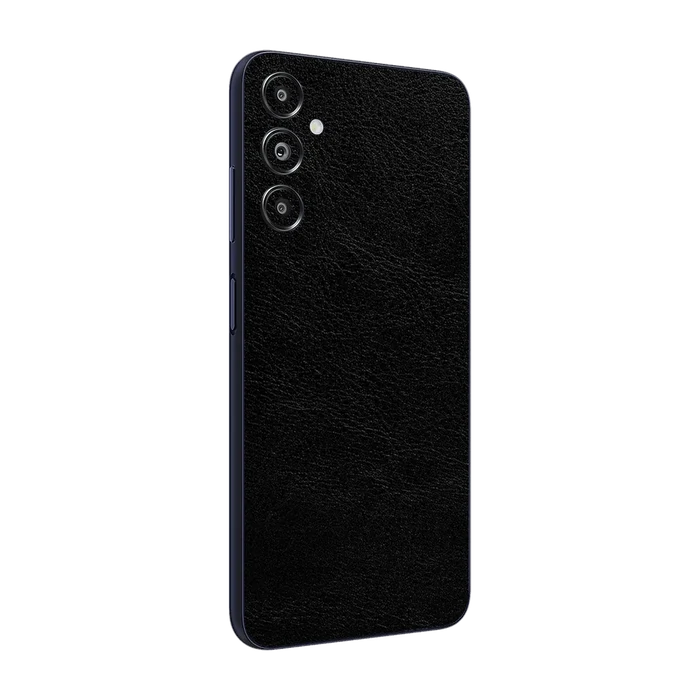 Flat Back / Obsidian Leather