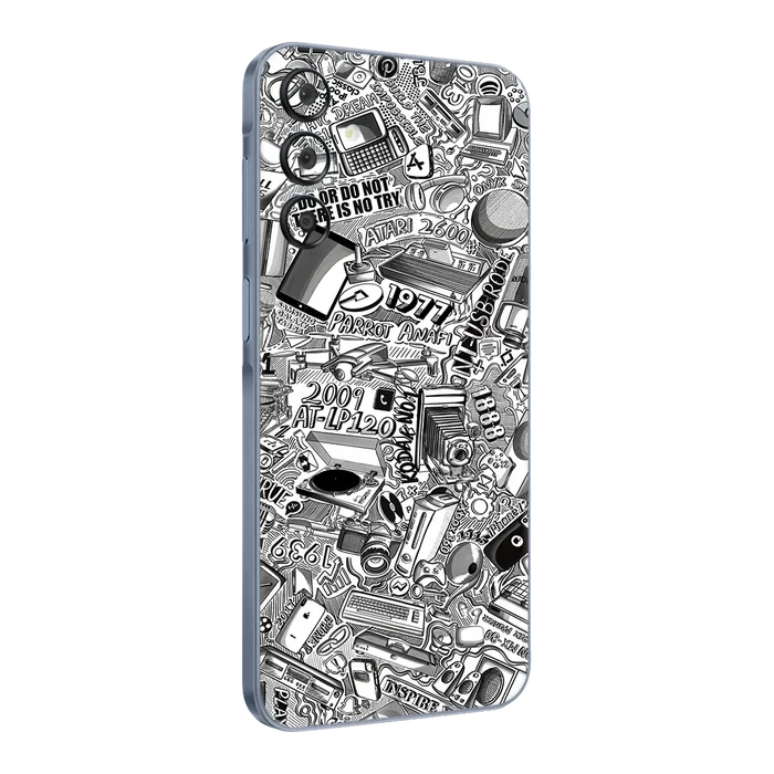 Flat Back / Tech Camo Light
