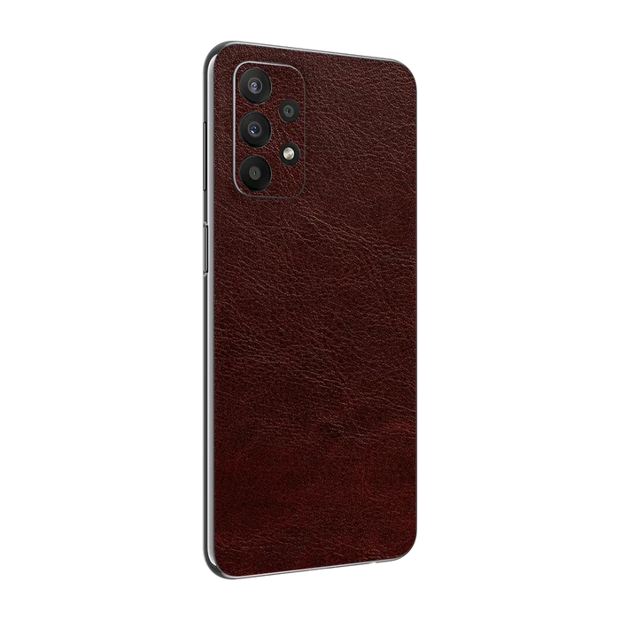 Flat Back / Auburn Leather