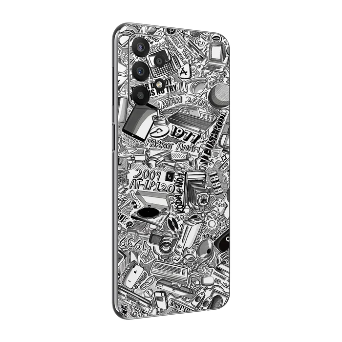 Flat Back / Tech Camo Light