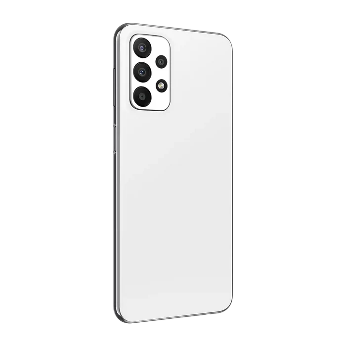 Flat Back / White Matte