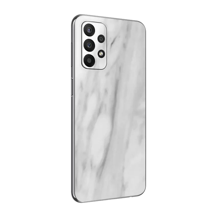 Flat Back / White Marble
