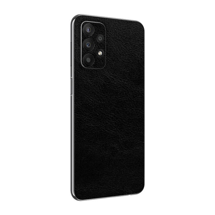 Flat Back / Obsidian Leather