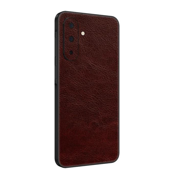 Flat Back / Auburn Leather