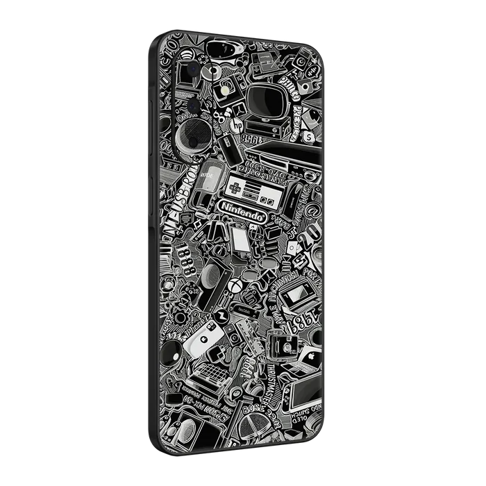 Flat Back / Tech Camo Dark
