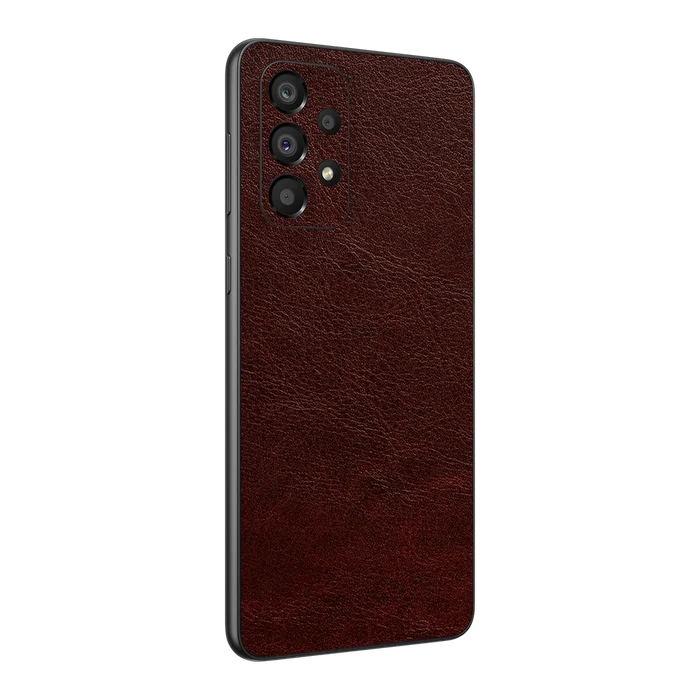 Flat Back / Auburn Leather