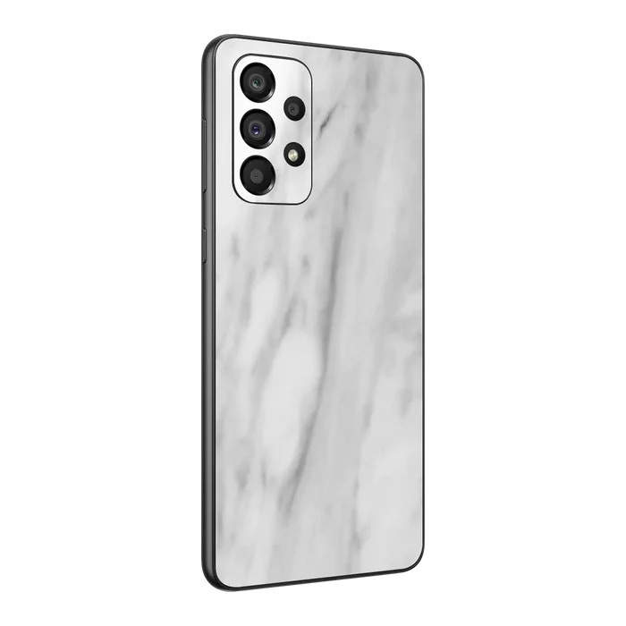 Flat Back / White Marble