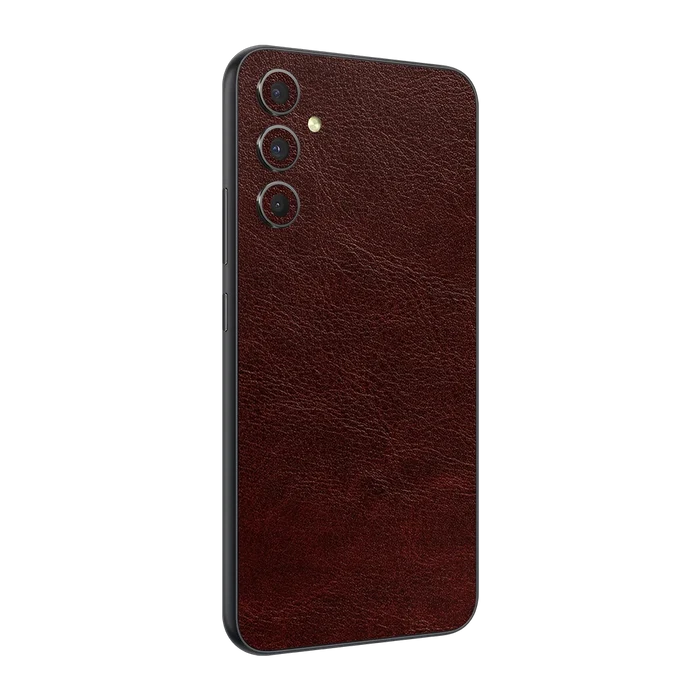 Flat Back / Auburn Leather