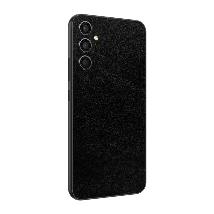 Flat Back / Obsidian Leather