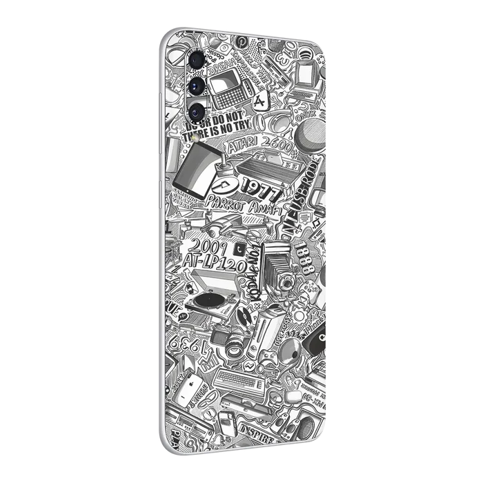 Flat Back / Tech Camo Light