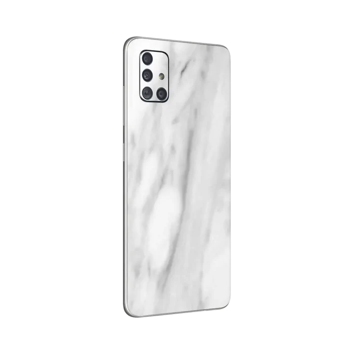 Flat Back / White Marble