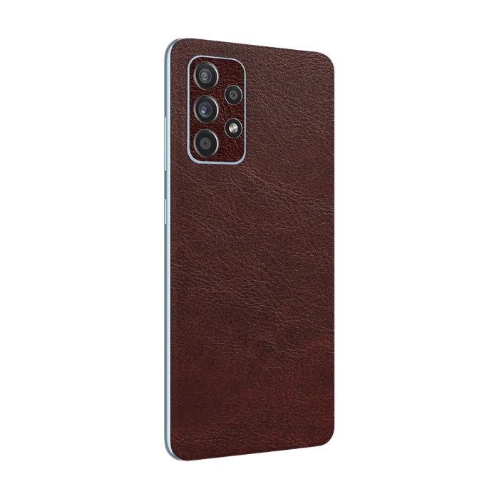Flat Back / Auburn Leather