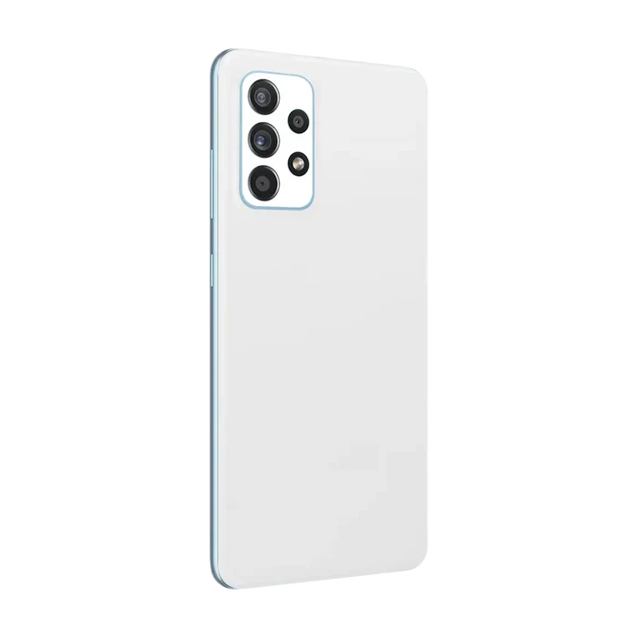 Flat Back / White Matte