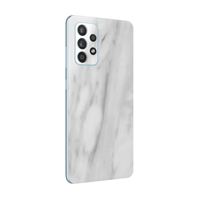 Flat Back / White Marble