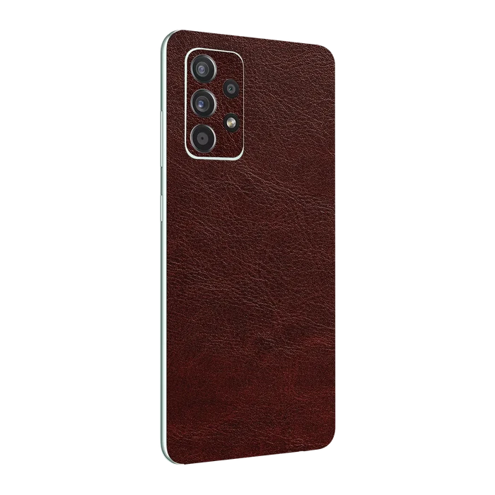 Flat Back / Auburn Leather