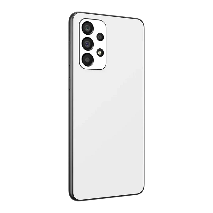 Flat Back / White Matte