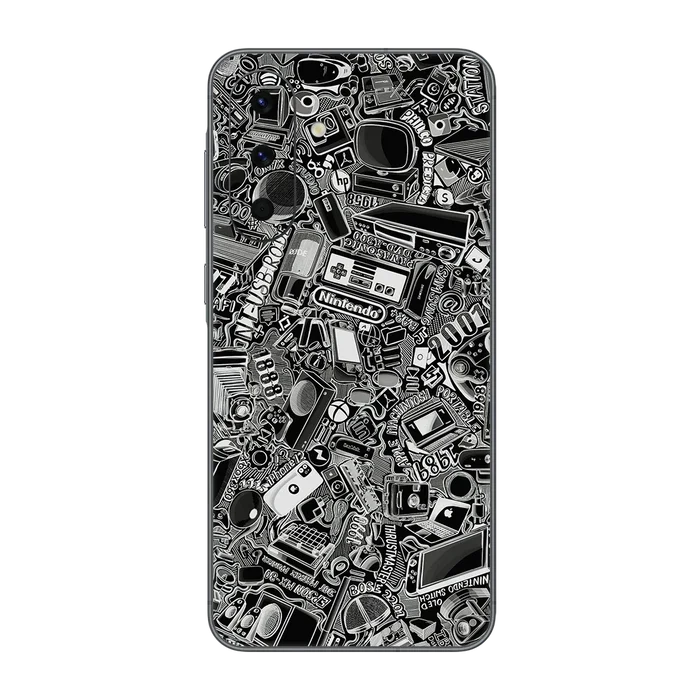 Flat Back / Tech Camo Dark