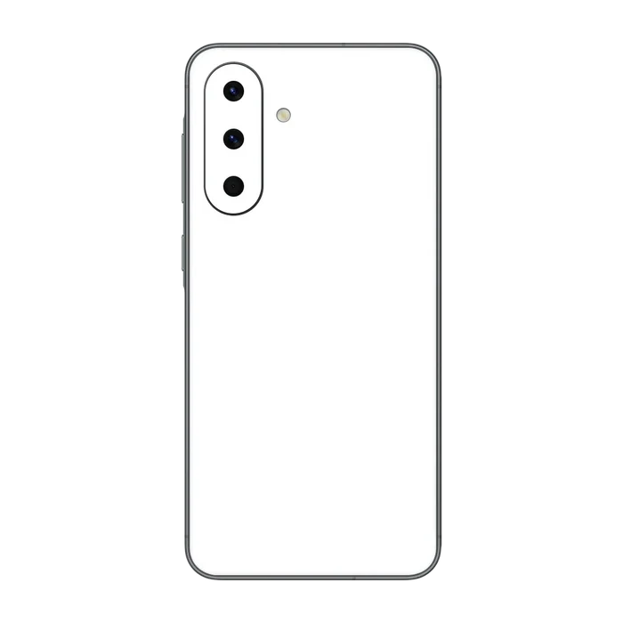 Flat Back / White Matte