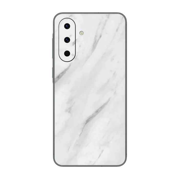 Flat Back / White Marble