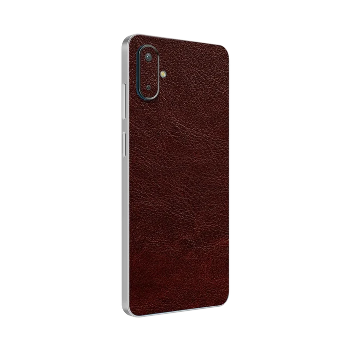Flat Back / Auburn Leather