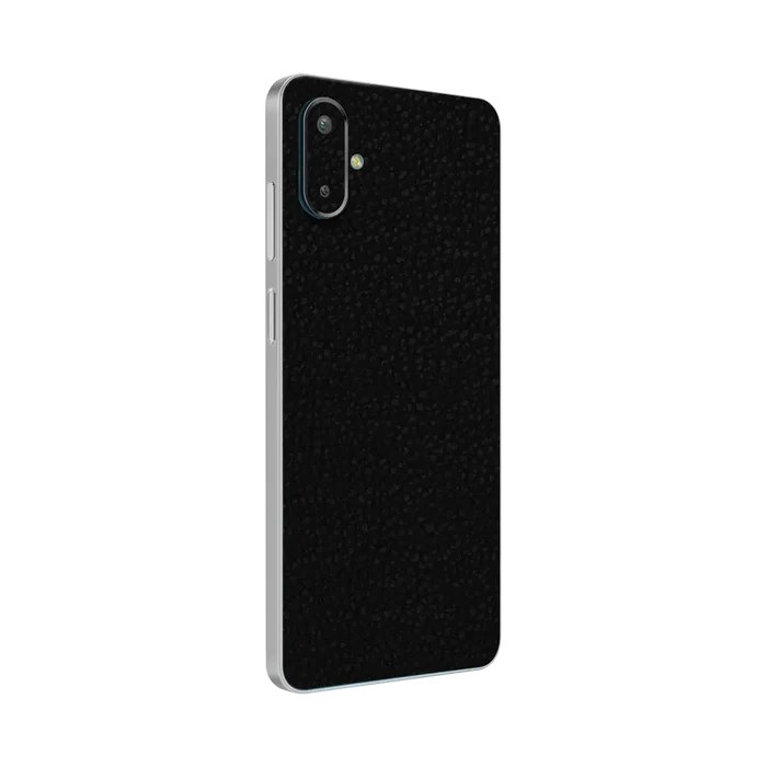 Flat Back / Black Leather