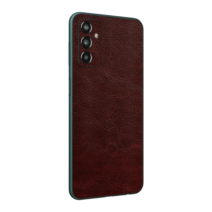 Flat Back / Auburn Leather