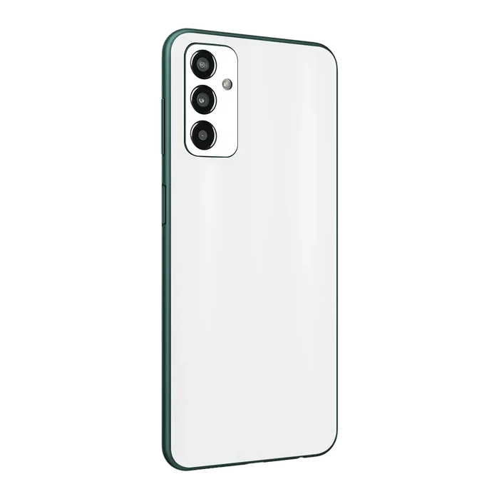 Flat Back / White Matte