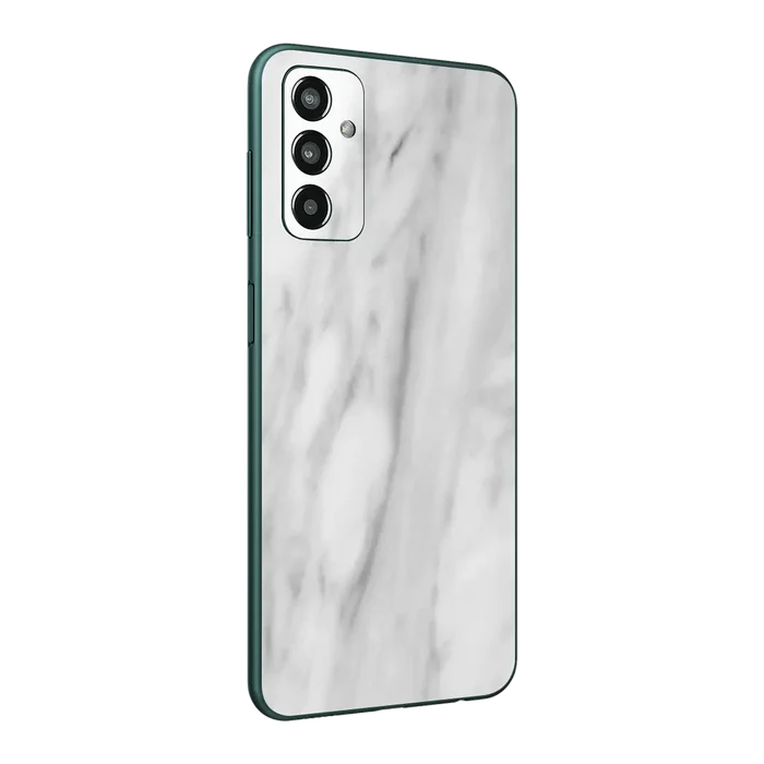 Flat Back / White Marble