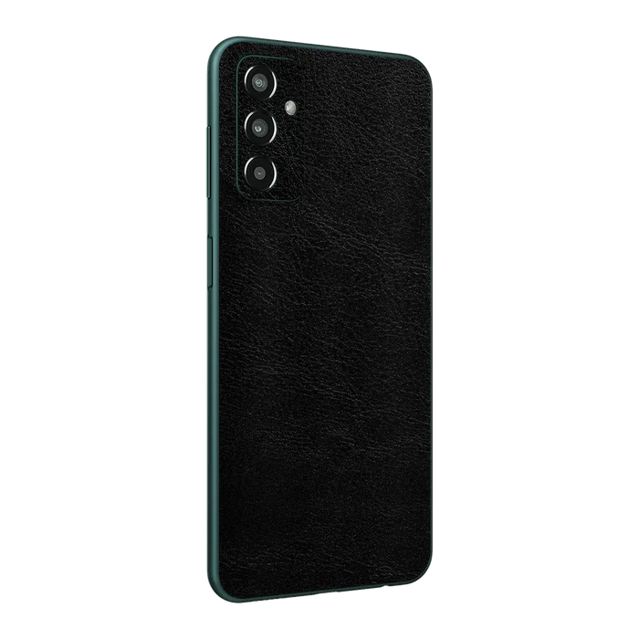 Flat Back / Obsidian Leather