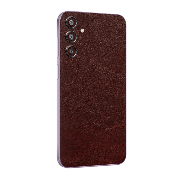 Flat Back / Auburn Leather