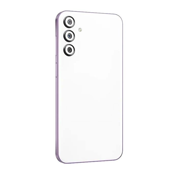 Flat Back / White Matte