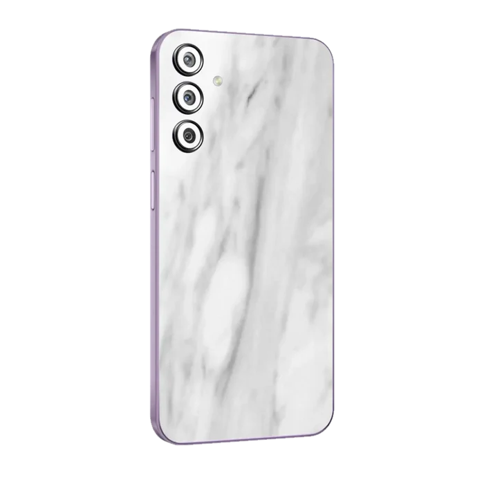 Flat Back / White Marble