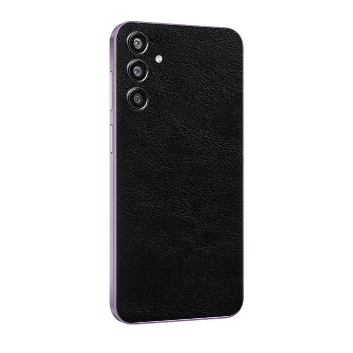 Flat Back / Obsidian Leather