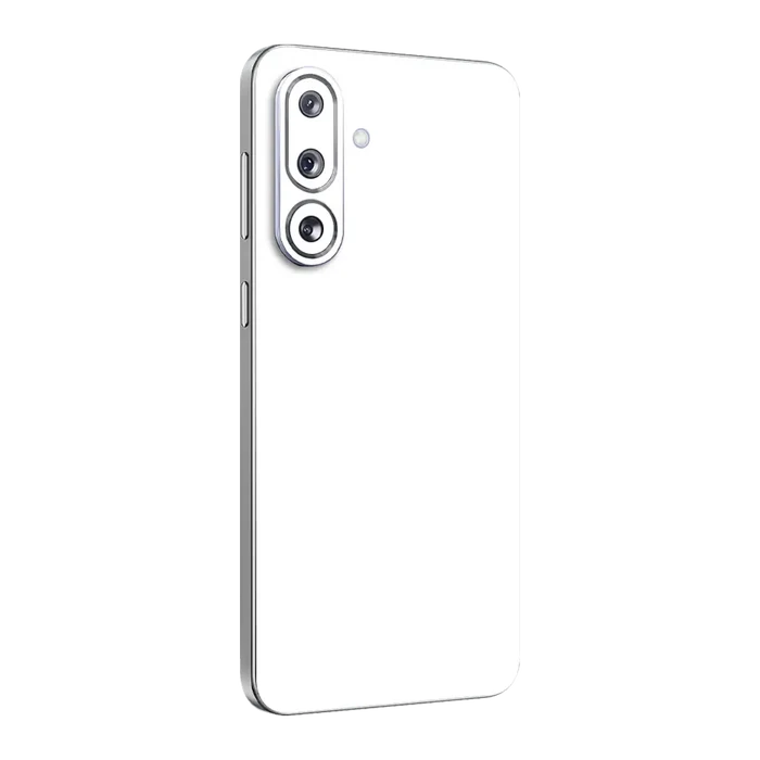Flat Back / White Matte