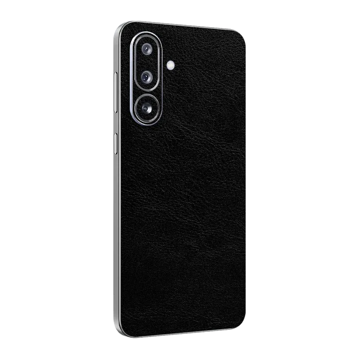 Flat Back / Obsidian Leather