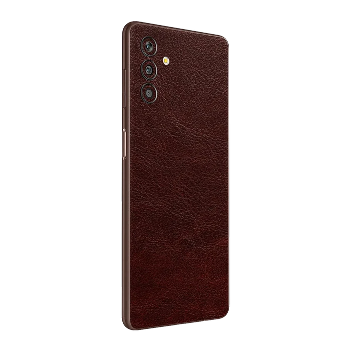 Flat Back / Auburn Leather