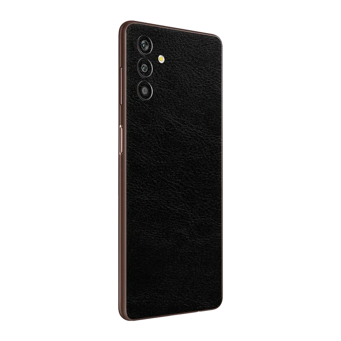 Flat Back / Obsidian Leather