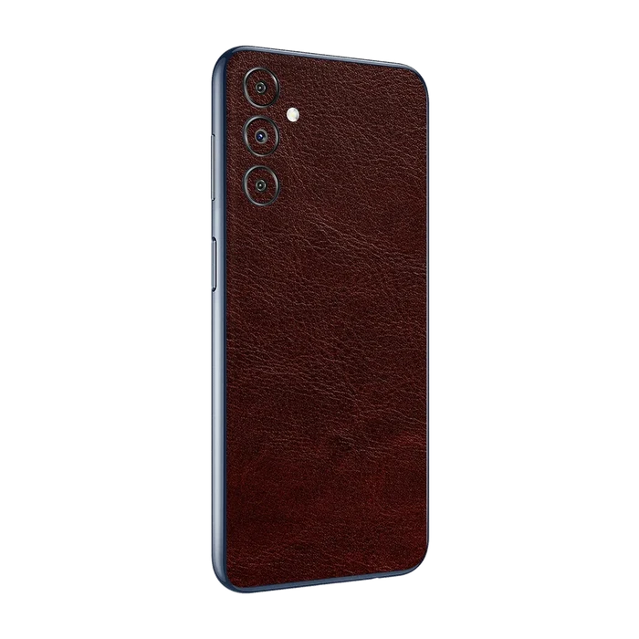 Flat Back / Auburn Leather