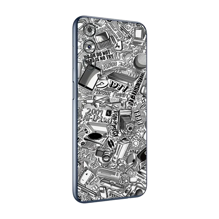 Flat Back / Tech Camo Light