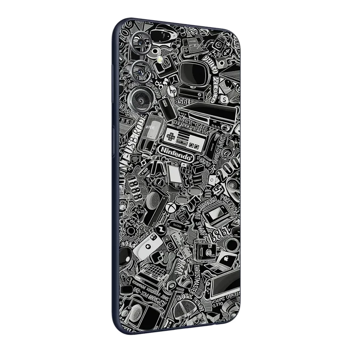 Flat Back / Tech Camo Dark