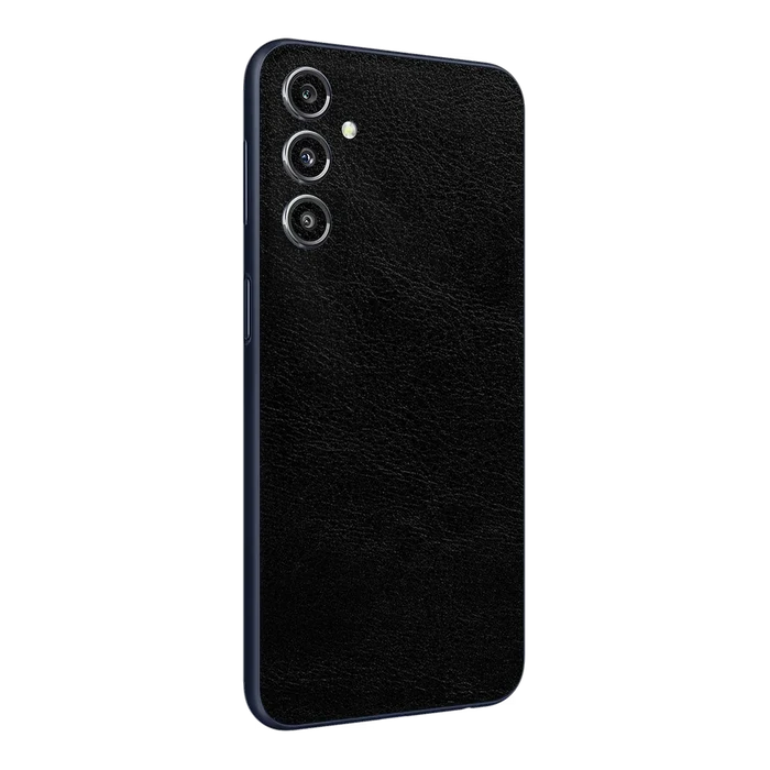 Flat Back / Obsidian Leather