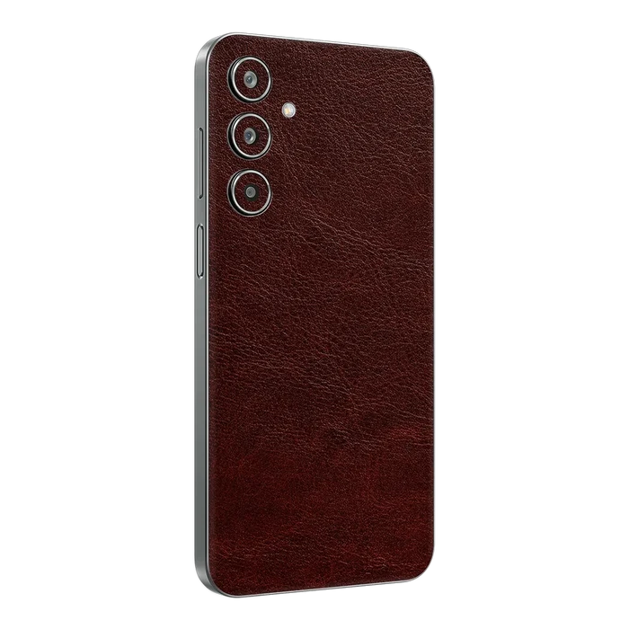 Flat Back / Auburn Leather