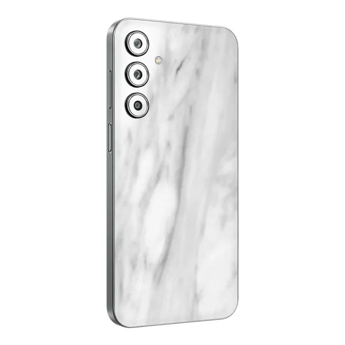 Flat Back / White Marble