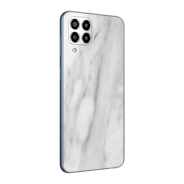 Flat Back / White Marble