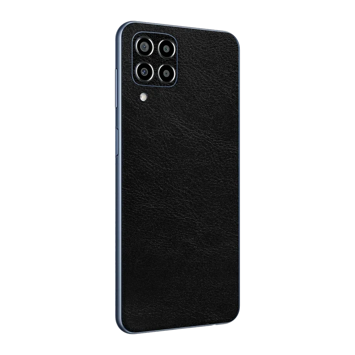 Flat Back / Obsidian Leather